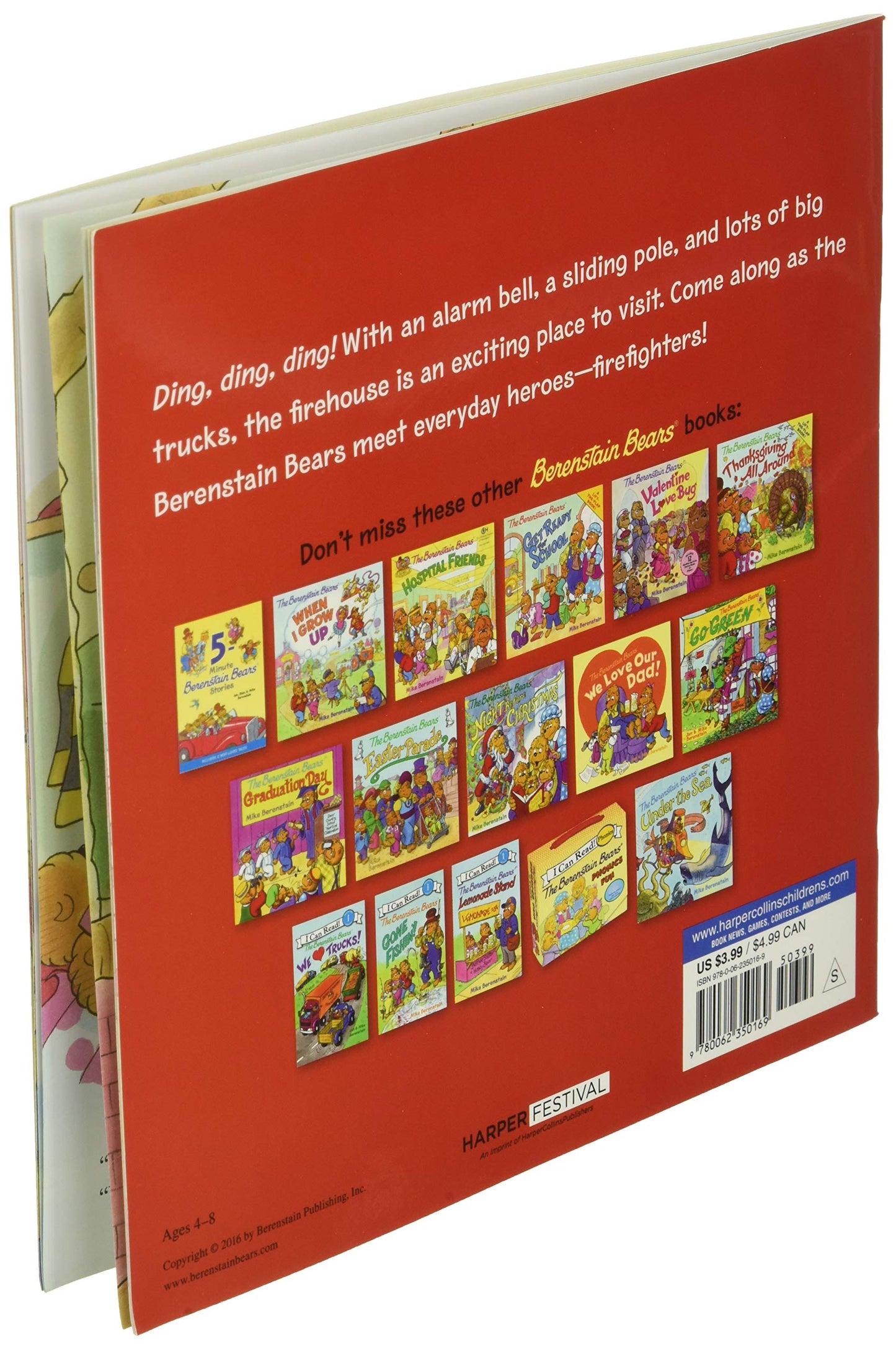 The Berenstain Bears Visit the Firehouse