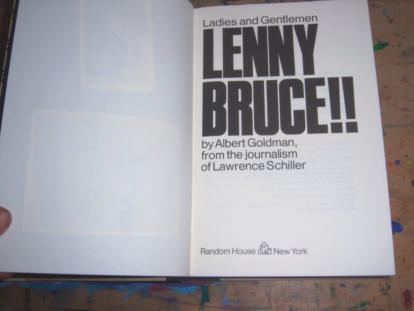 Ladies and gentlemen - Lenny Bruce!!