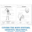Carson Dellosa The 100+ Series: Human Body Workbook-Grades 5-8 Science Book, Human Anatomy, Bones, Muscles, Organs, the Nervous System, Health and Nutrition (128 pgs)