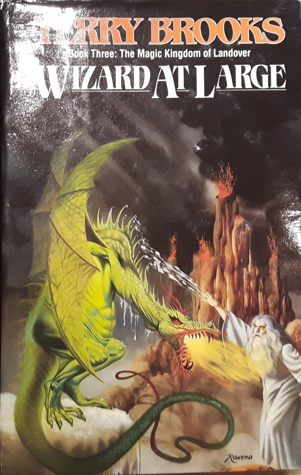 Wizard at Large (Magic Kingdom of Landover, Book 3) by Brook