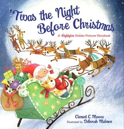 'Twas the Night Before Christmas: A Highlights Hidden Pictures Storybook (Highlights Hidden Pictures Storybooks)