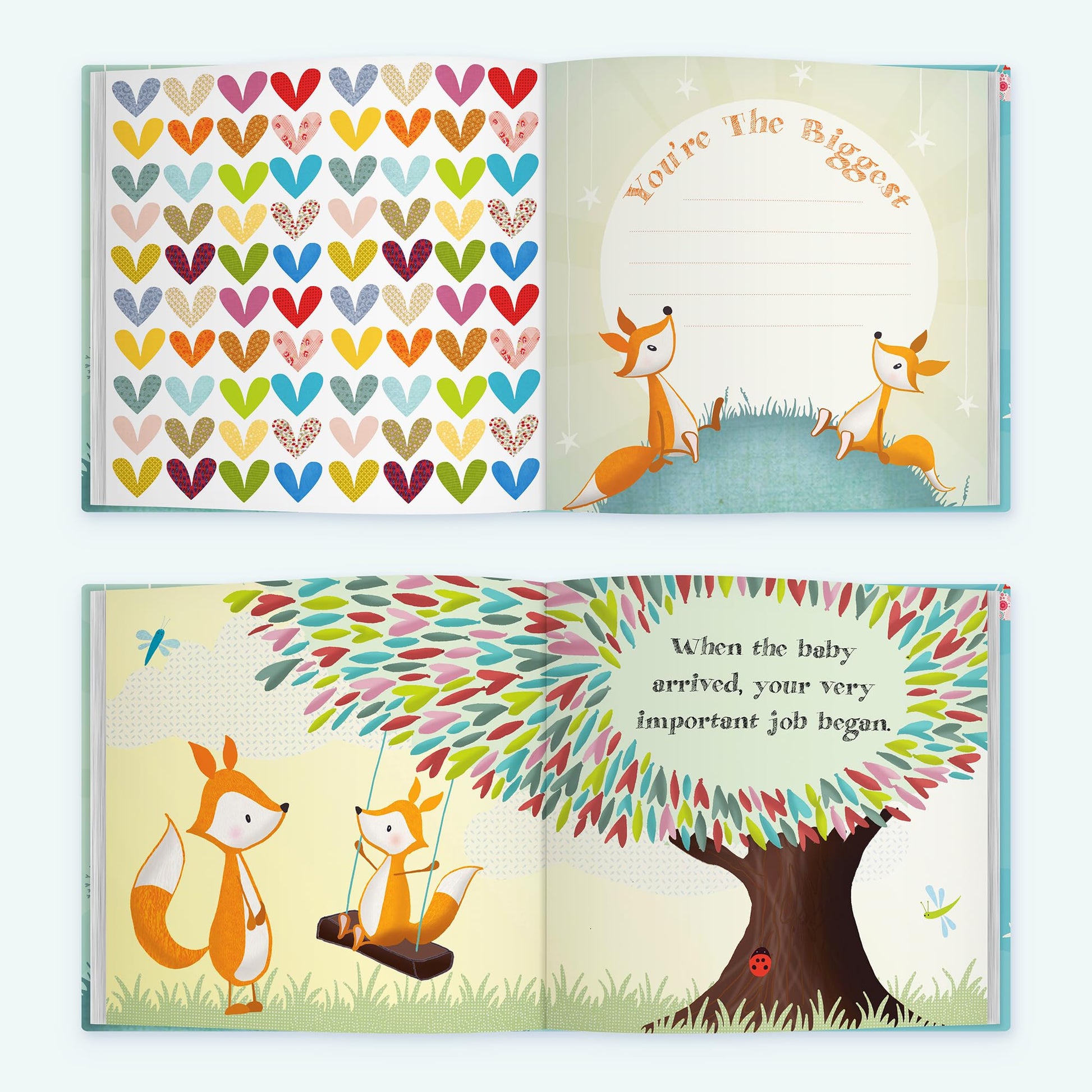 You're The Biggest: A Heartwarming New Sibling Gift Book for Big Brothers or Sisters - Hardcover Keepsake