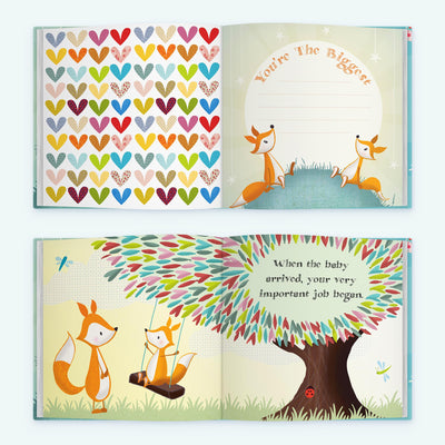 You're The Biggest: A Heartwarming New Sibling Gift Book for Big Brothers or Sisters - Hardcover Keepsake