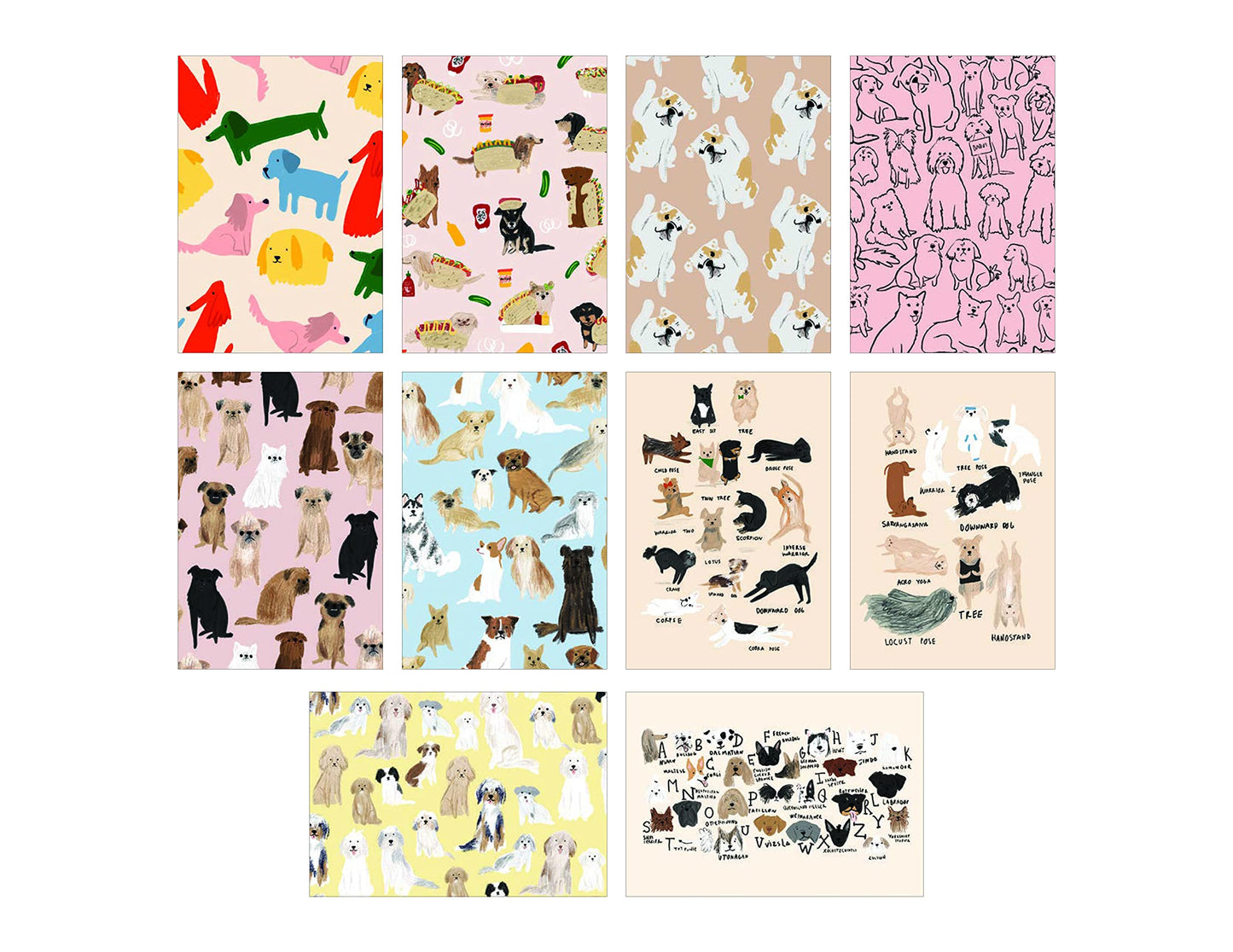 Princeton Architectural Press Dog Box: 100 Postcards by 10 Artists