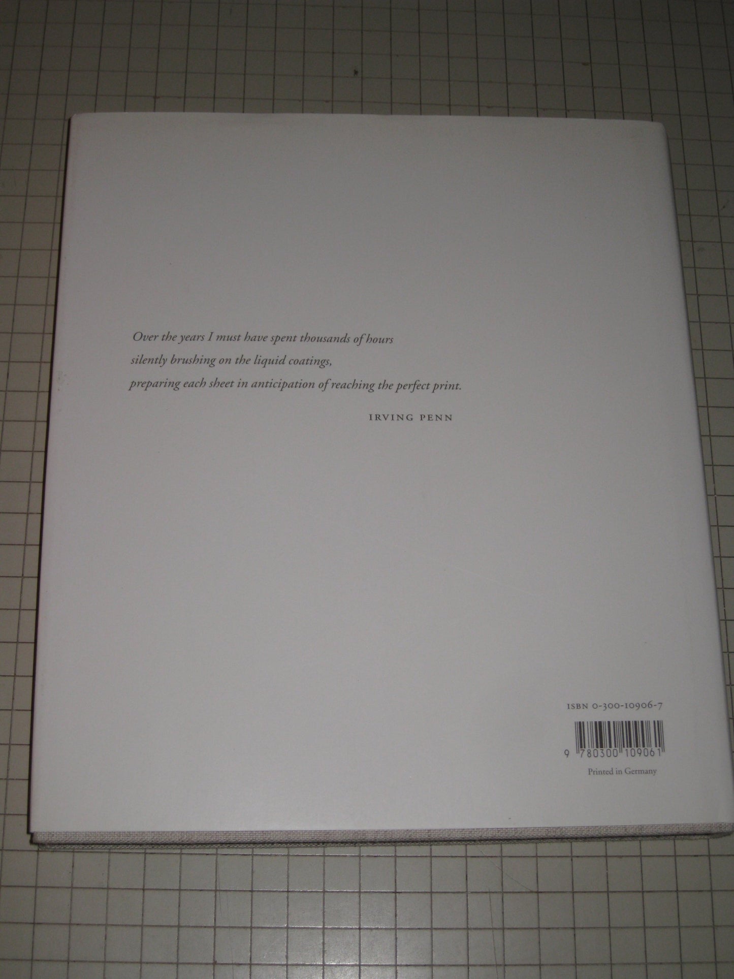 Irving Penn: Platinum Prints by Greenough, Sarah
