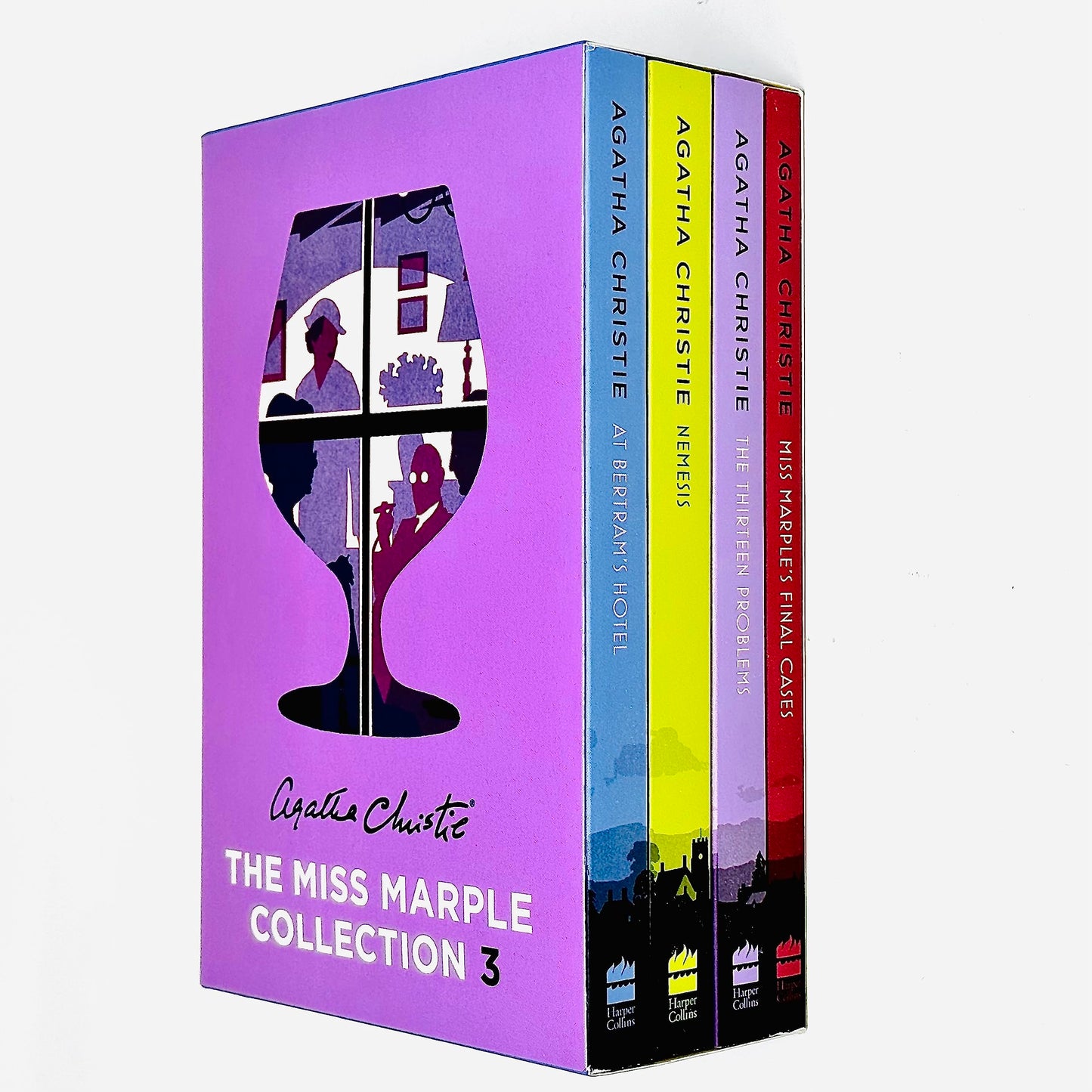Miss Marple Mysteries Series Books 11 - 14 Collection 4 Books Set by Agatha Christie (At Bertram's Hotel, Nemesis, The Thirteen Problems & Miss Marple's Final Cases)