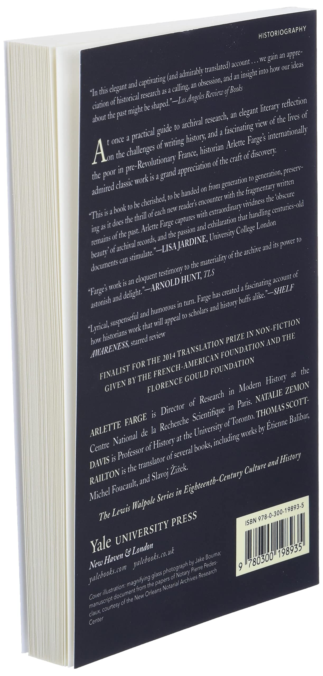 The Allure of the Archives (The Lewis Walpole Series in Eighteenth-Century Culture and History)