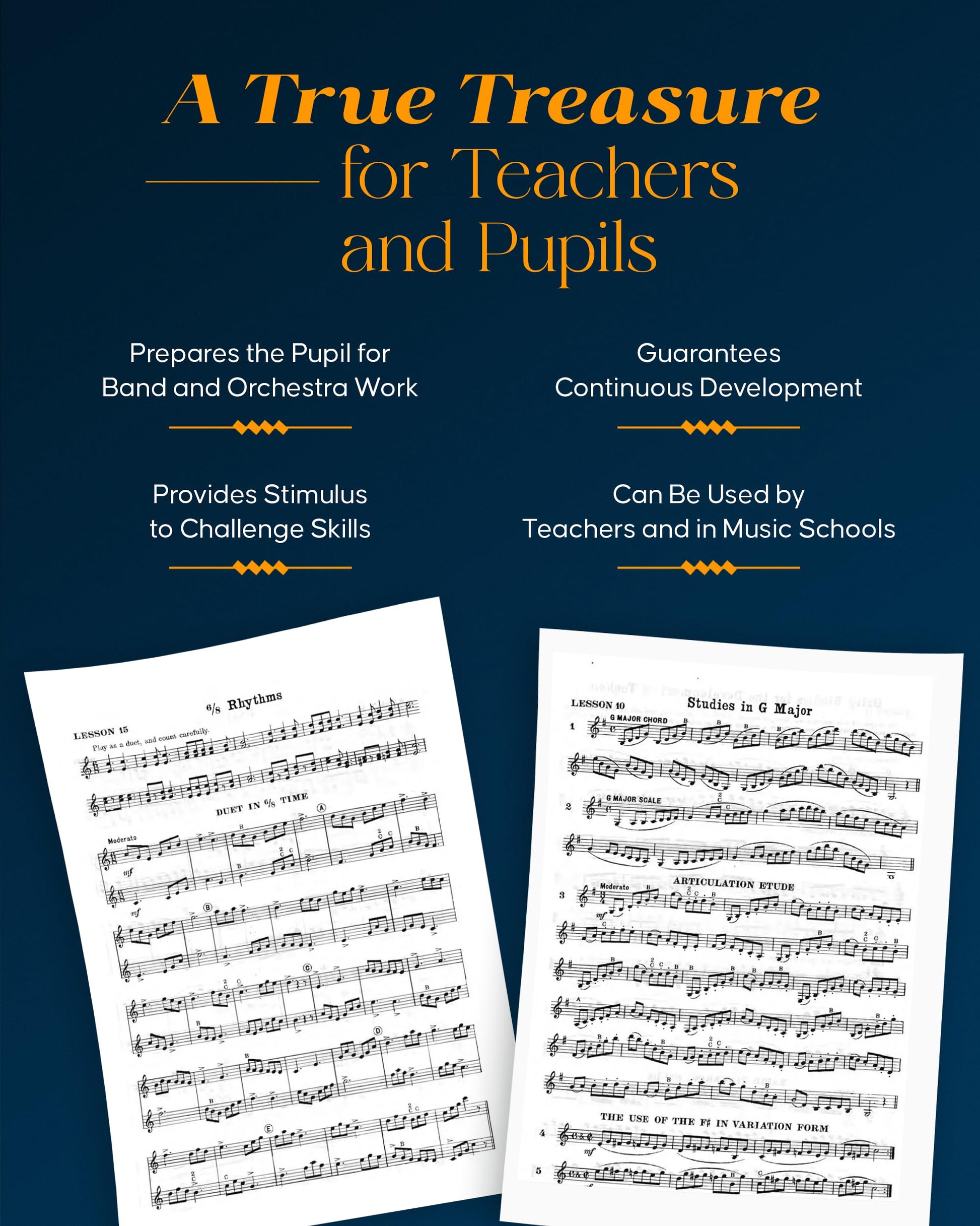 Rubank Intermediate Method - Clarinet (Rubank Educational Library, 52) - Clarinet Music Book for Teachers and Students - Easy to Read and Study Clarinet Sheet Music