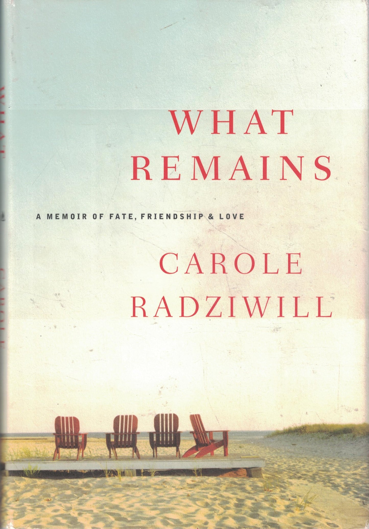 What Remains: A Memoir of Fate, Friendship, and Love