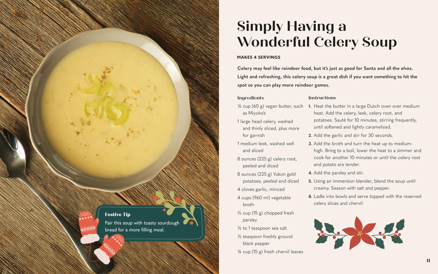 The Cozy Christmas Cookbook: 50 Recipes to Rediscover the Magic of the Season