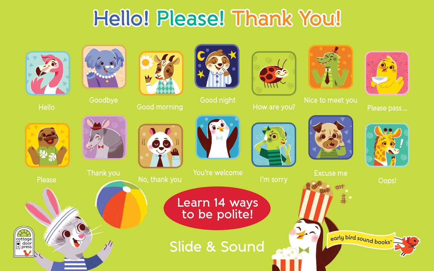 Hello! Please! Thank You! (Early Bird Sound Books Slide and Sound)