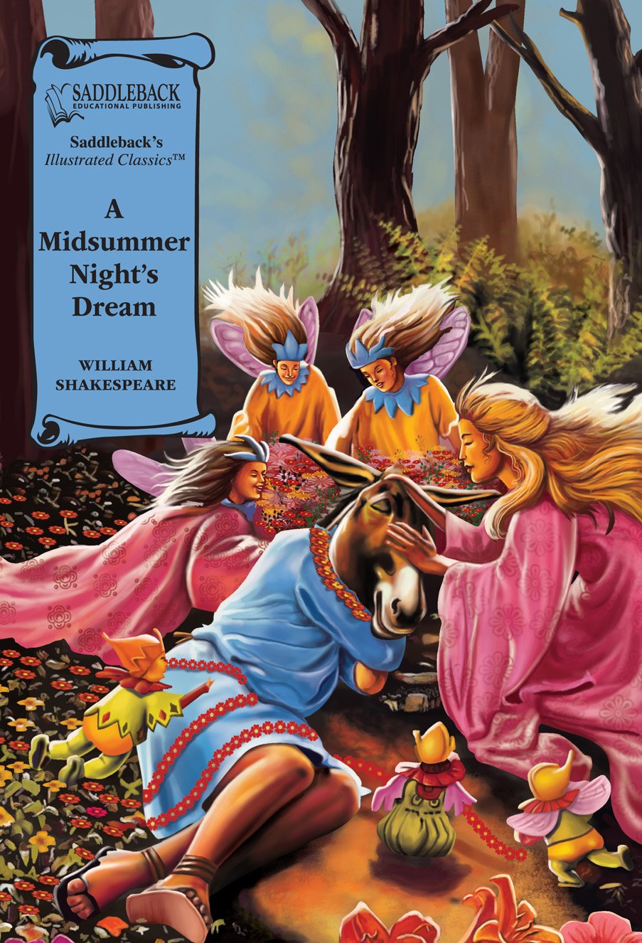 A Midsummer Night's Dream Graphic Novel (Saddleback's Illustrated Classics)