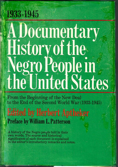 A Documentary History Of The Negro People In The United States Volume 3