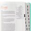 CSB Lifeway Women's Bible, Gray/Mint LeatherTouch, Indexed, Black Letter, Single-Column, Wide-Margins, Devotions, Articles, Word Studies, Character Profiles, Easy-to-Read Bible Serif Type
