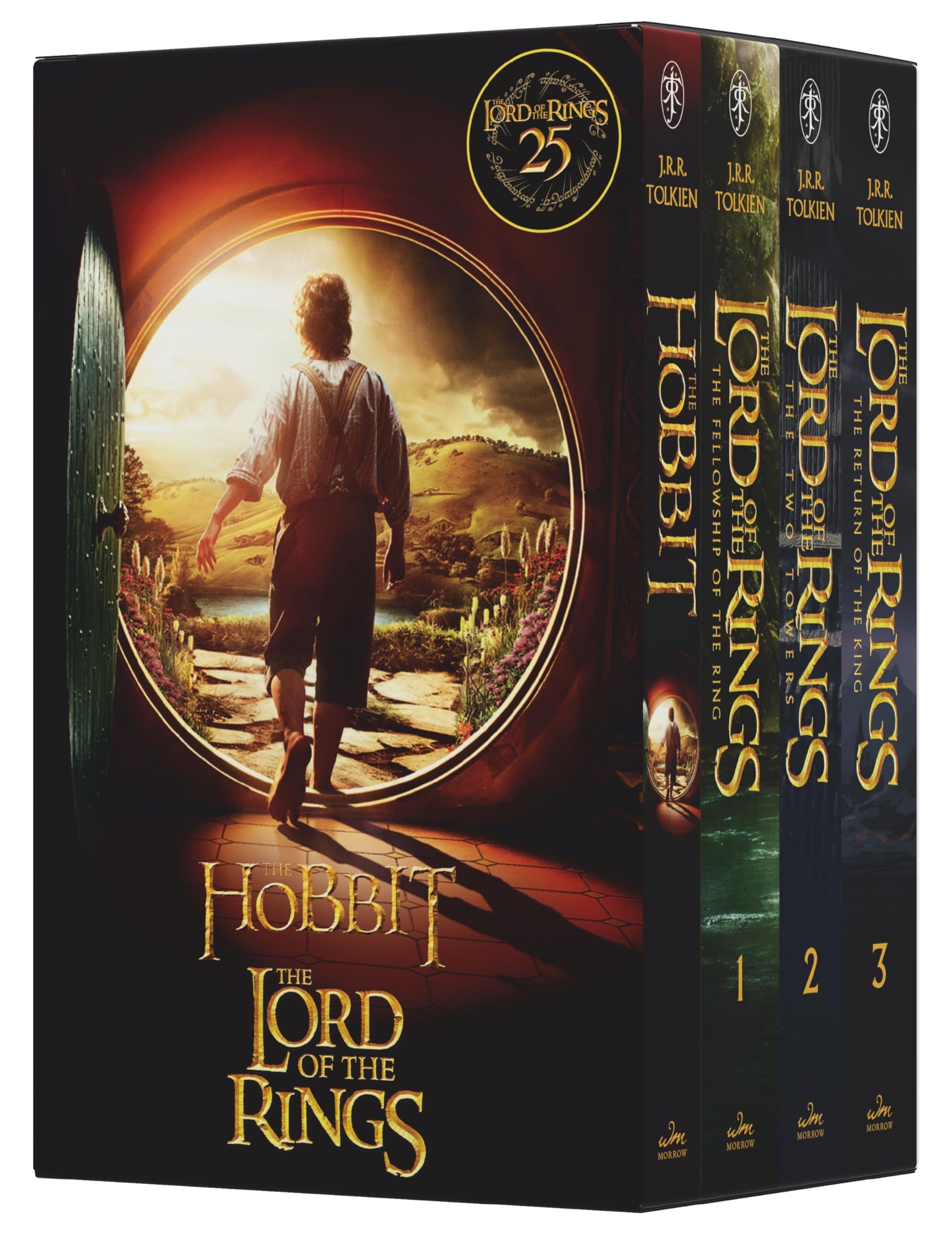 The Hobbit and The Lord of the Rings Boxed Set 25th Anniversary [Movie tie-in]: The Hobbit / The Fellowship of the Ring / The Two Towers / The Return of the King
