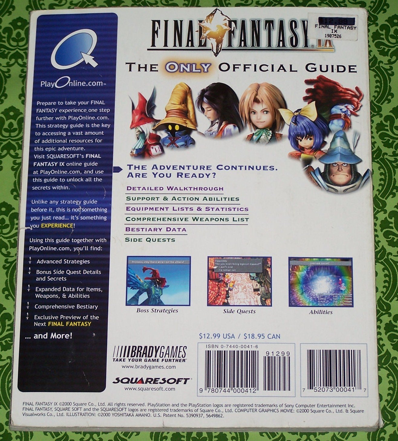 Final Fantasy IX Official Strategy Guide (Video Game Books)