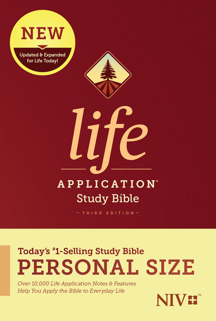 Tyndale NIV Life Application Study Bible, Third Edition, Personal Size (Softcover) - New International Version - Personal Sized Study Bible to Carry with you Every Day