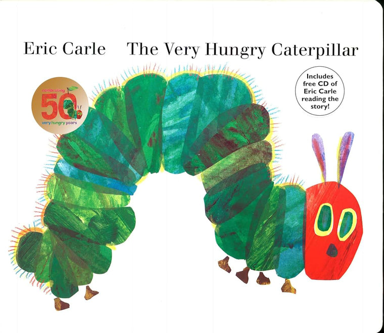 The Very Hungry Caterpillar: board book & CD by Carle, Eric