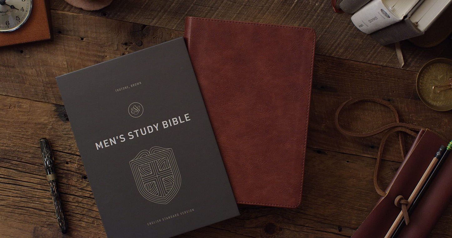 ESV Men's Study Bible (TruTone, Brown): Holy Bible, English Standard Version