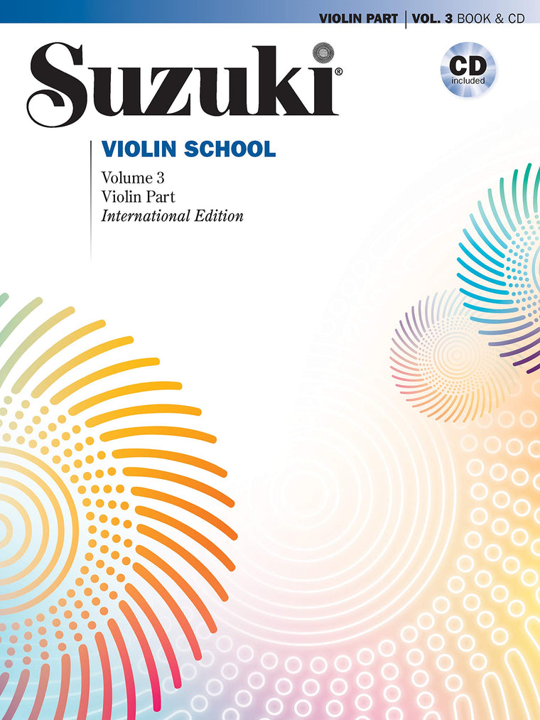 Suzuki Violin School: Violin Part & CD, Vol. 3