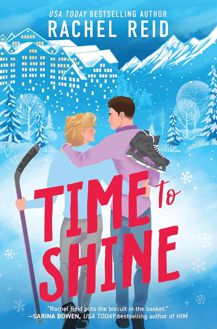 Time to Shine: A Spicy Bisexual Hockey Romance