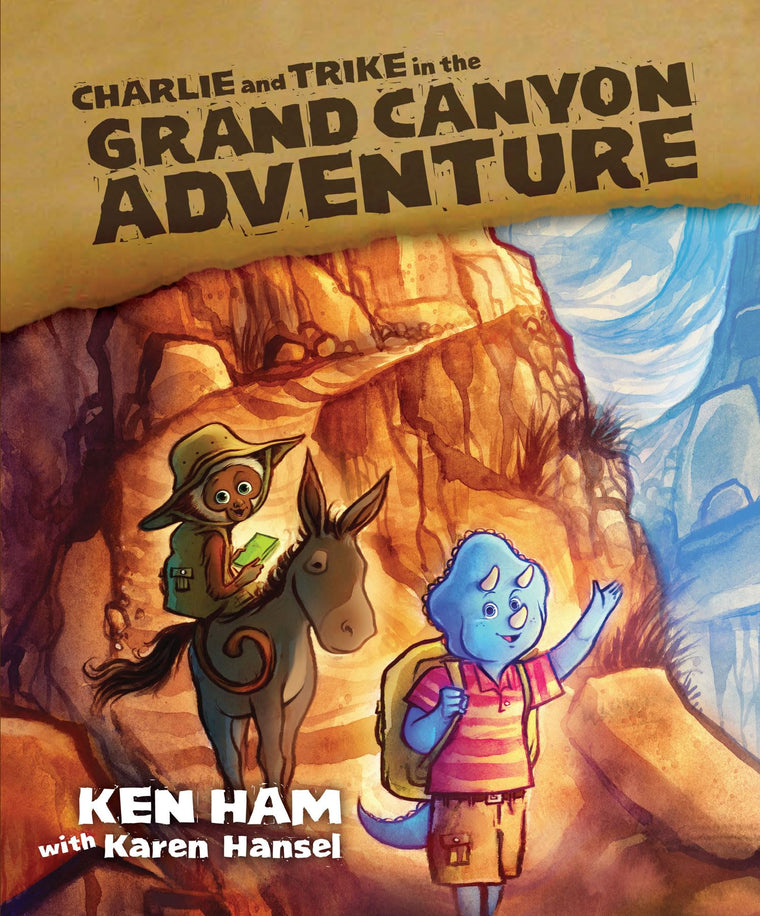 Charlie and Trike in the Grand Canyon Adventure (Green Notebook)