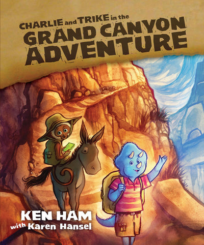 Charlie and Trike in the Grand Canyon Adventure (Green Notebook)