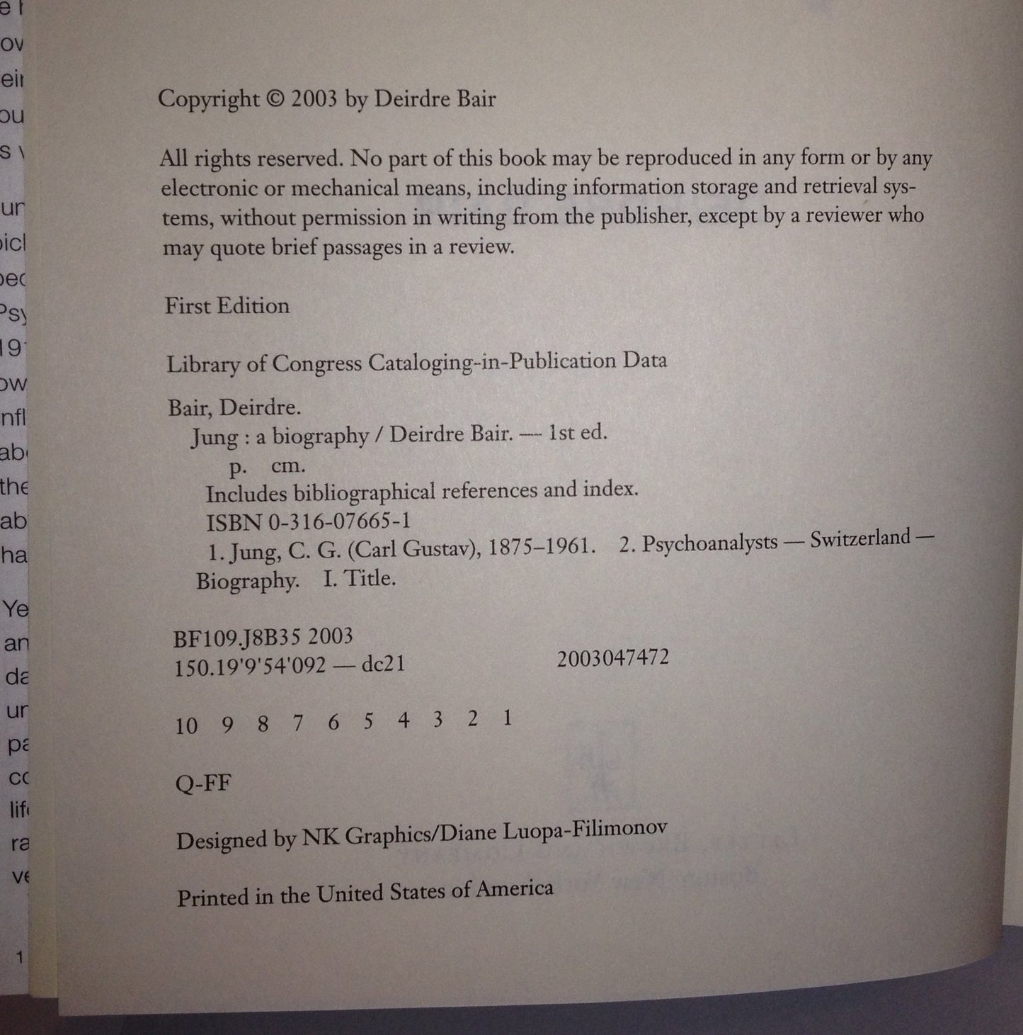 Jung: A Biography
