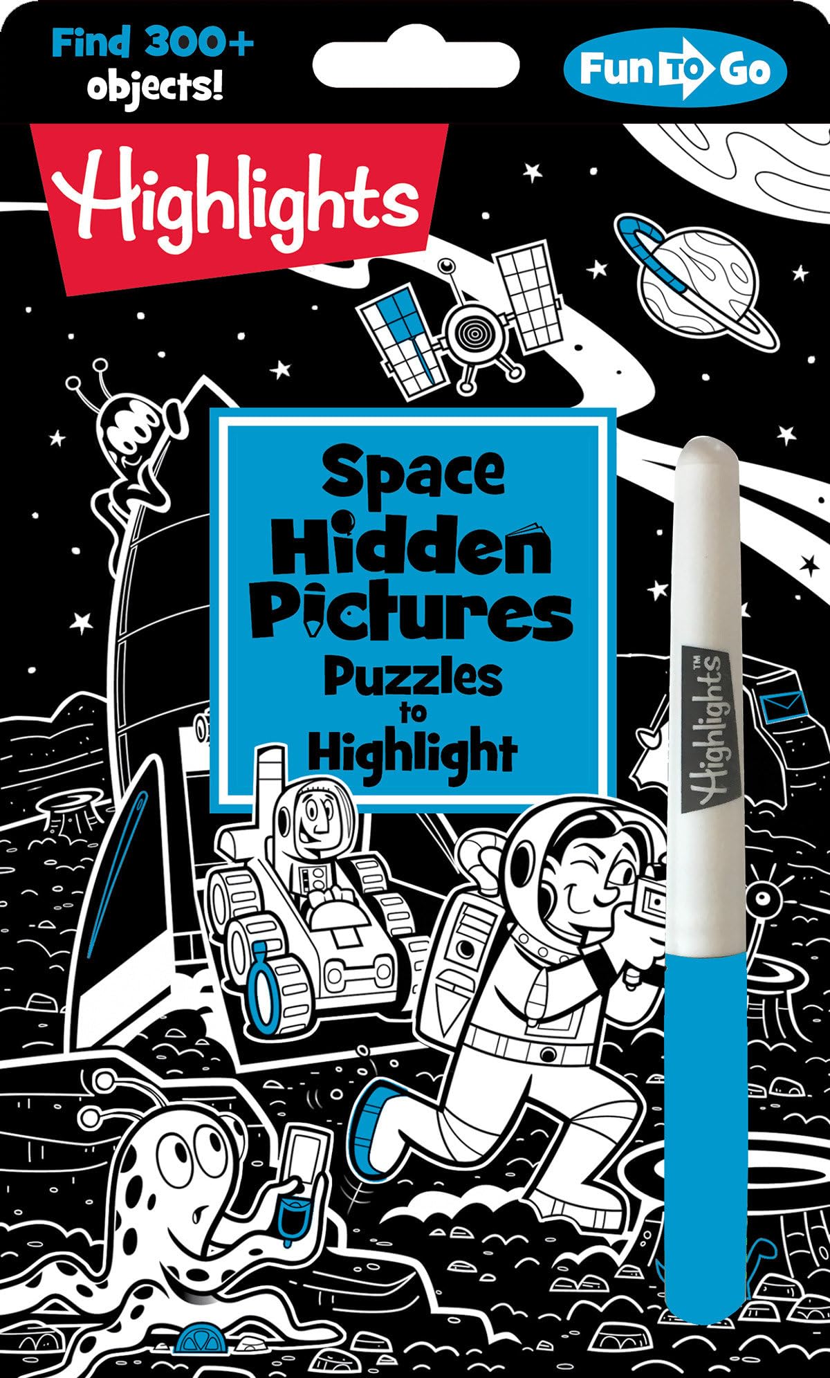 Space Hidden Pictures Puzzles to Highlight: Space-Themed Hidden Pictures Activity Book for Kids with Neon Highlighter Puzzles (Highlights Hidden Pictures Puzzles to Highlight Activity Books)