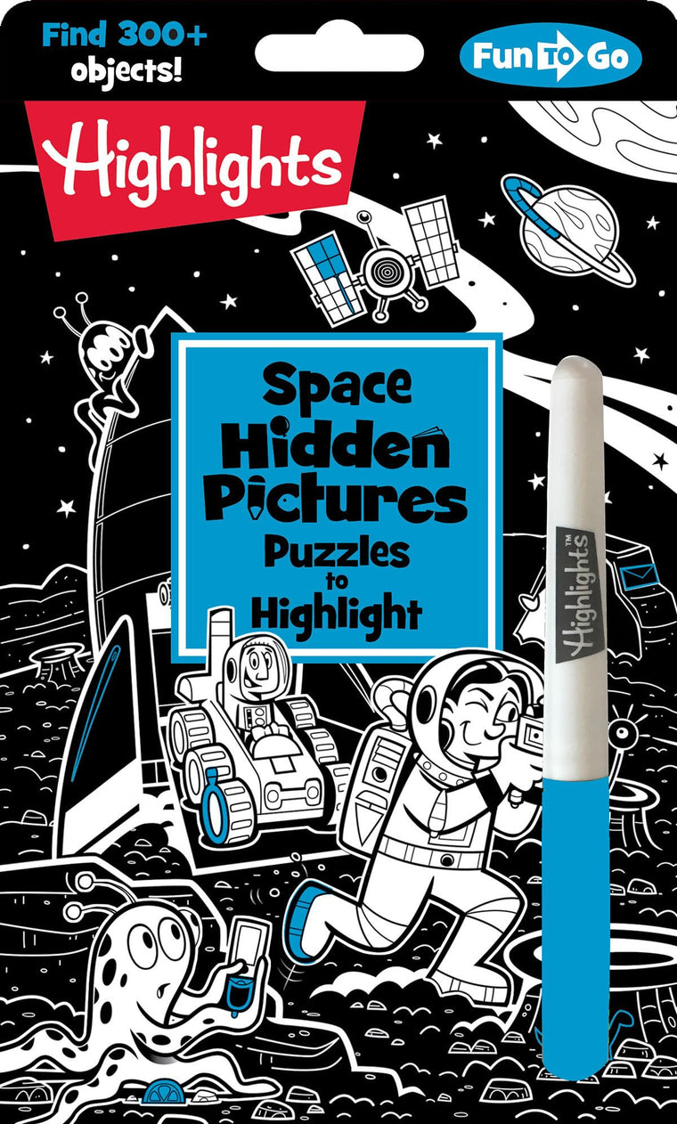 Space Hidden Pictures Puzzles to Highlight: Space-Themed Hidden Pictures Activity Book for Kids with Neon Highlighter Puzzles (Highlights Hidden Pictures Puzzles to Highlight Activity Books)