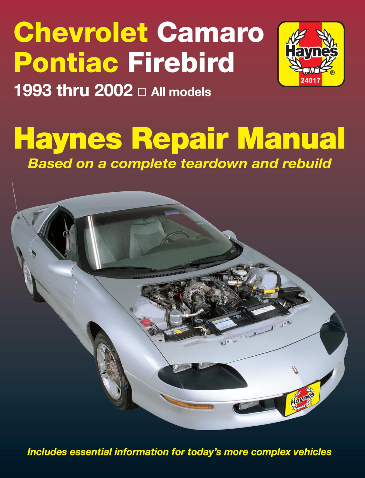 Chevrolet Camaro & Pontiac Firebird 1993 thru 2002 Haynes Repair Manual