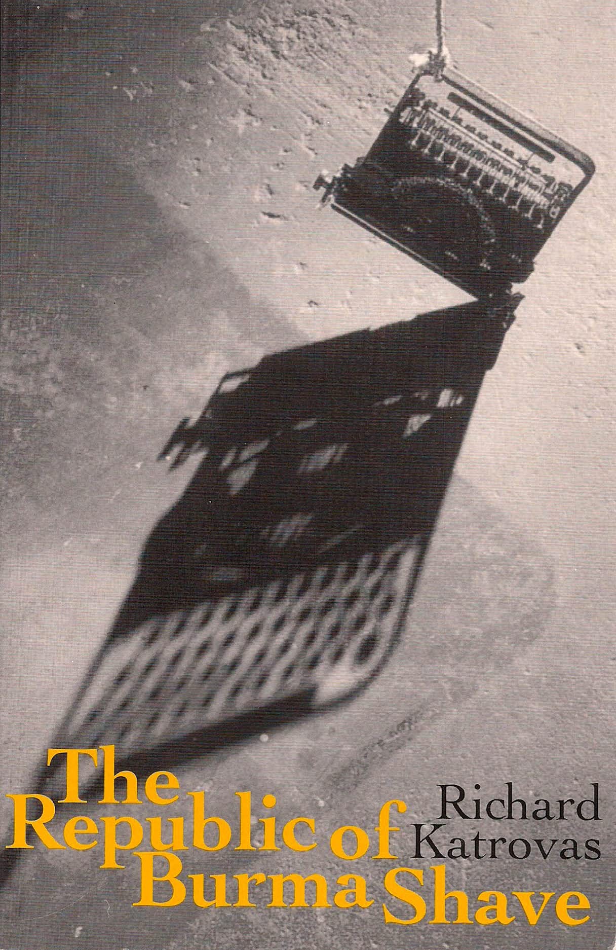 The Republic of Burma Shave (Prose on Poetry)