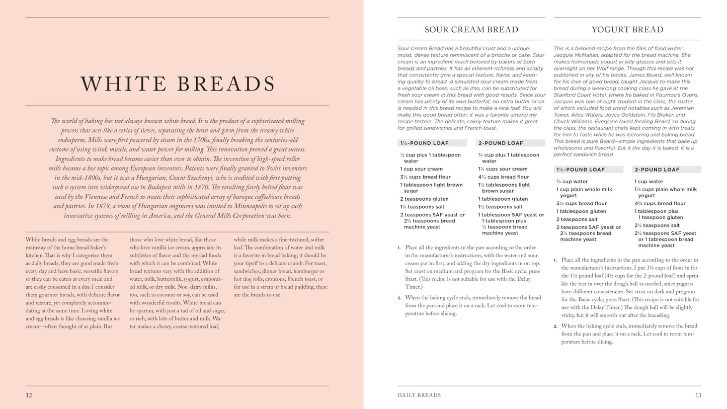 The Bread Lover's Bread Machine Cookbook, Newly Expanded and Updated: A Master Baker's 300-Plus Favorite Recipes for Perfect-Every-Time Bread-From Every Kind of Machine