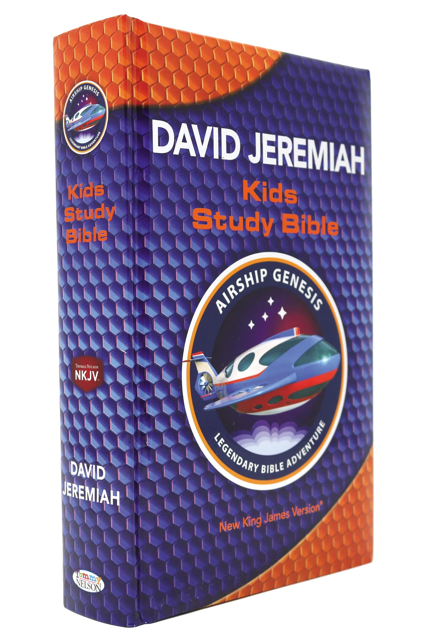 NKJV, Airship Genesis Kids Study Bible, Hardcover: Holy Bibl