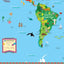 Rand McNally Kids' Illustrated World Wall Map - Paper Rolled
