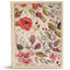 CSB Notetaking Bible, Floral Cloth Over Board, Black Letter, Wide Margins, Journaling Space, Single-Column, Reading Plan, Easy-to-Read Bible Serif Type