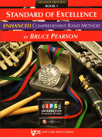 PW21TP - Standard of Excellence Enhanced Book 1 - Trumpet / Cornet (Comprehensive Band Method)