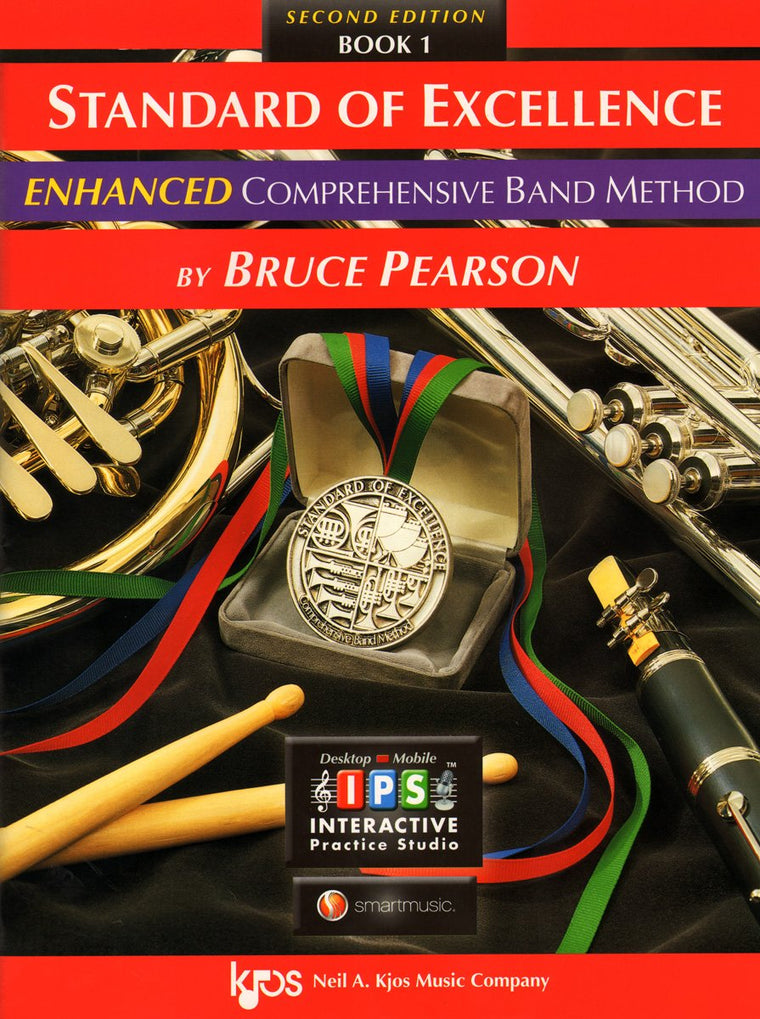 PW21TP - Standard of Excellence Enhanced Book 1 - Trumpet / Cornet (Comprehensive Band Method)