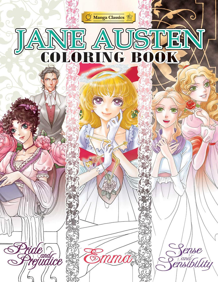 Manga Classics: Jane Austen Coloring Book