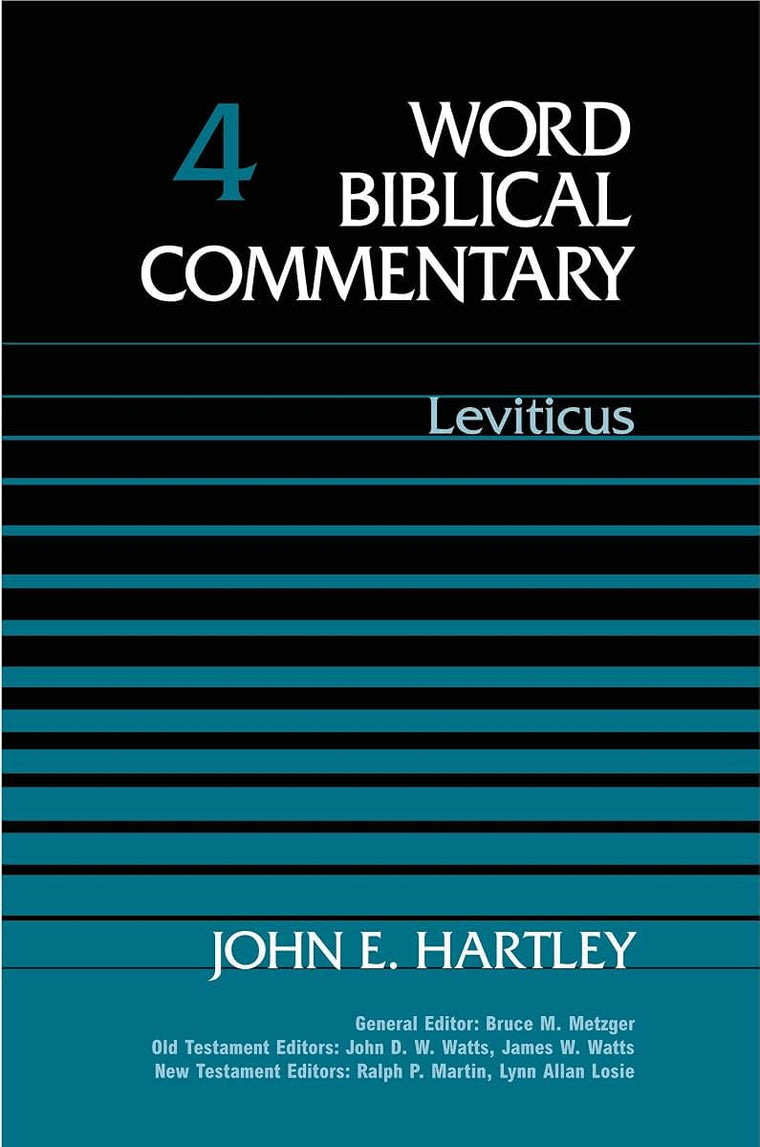 Word Biblical Commentary Vol. 4, Leviticus (hartley), 593pp