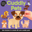 First Sticker Art: Cuddly Pets: Color By Stickers for Kids, Make 20 Animal Pictures! (Independent Art Activity Book for Ages 3+)