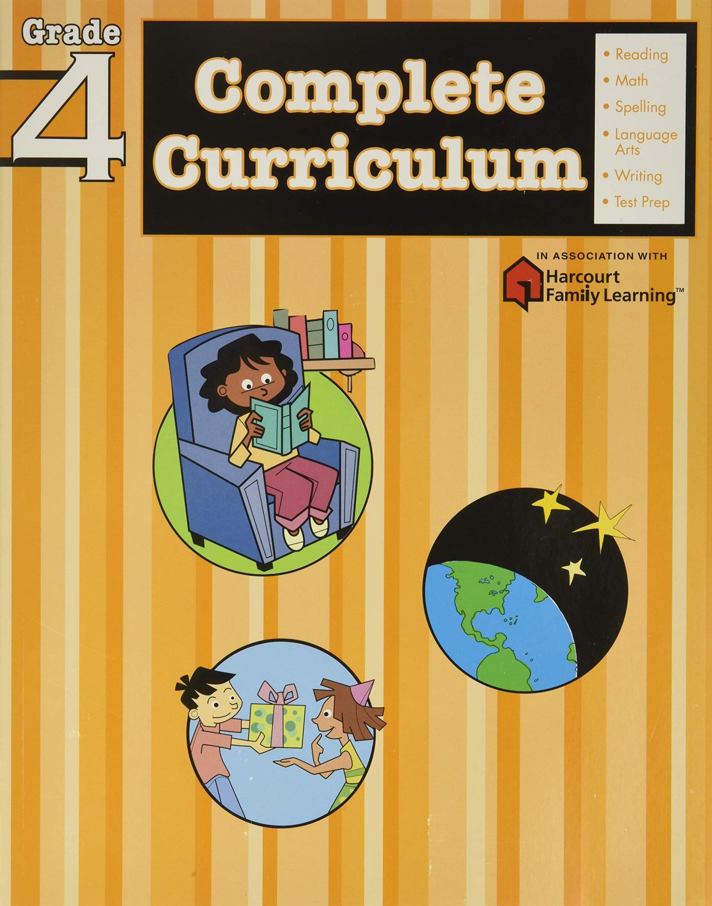 Complete Curriculum: Grade 4 (Flash Kids Harcourt Family Lea