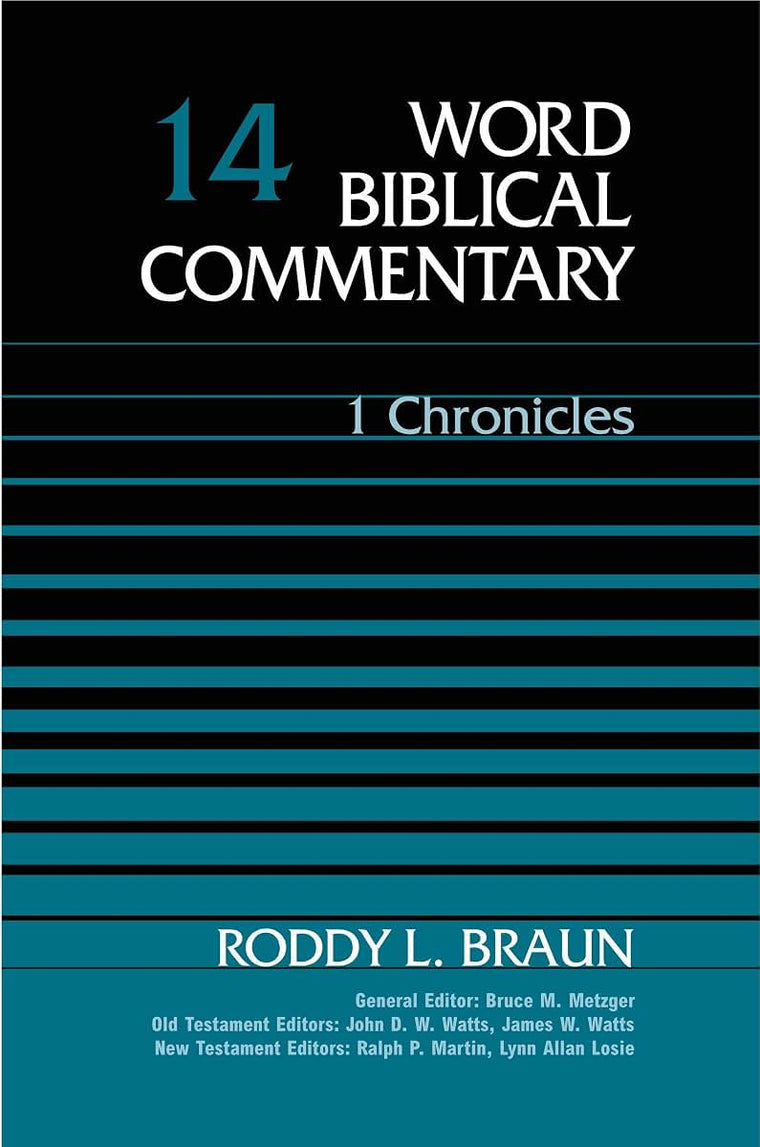 Word Biblical Commentary Vol., 14, 1 Chronicles (braun), 359pp