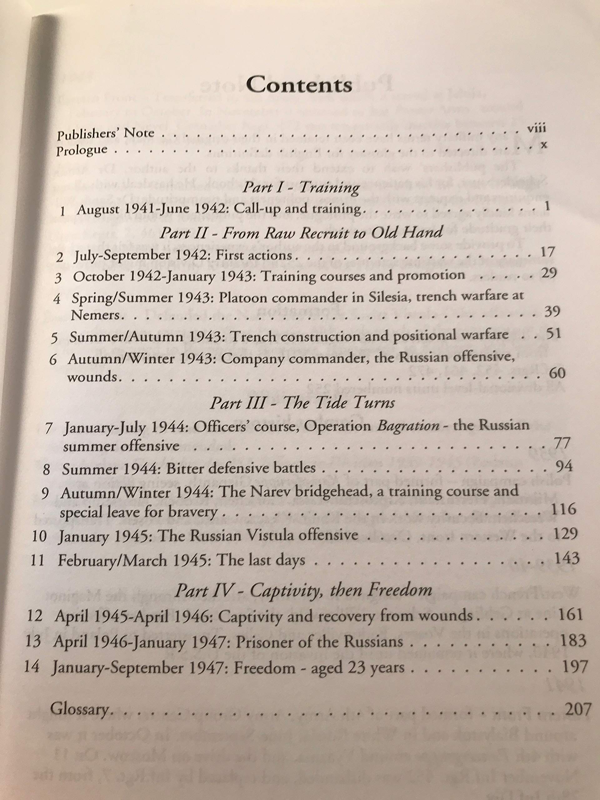 Adventures in My Youth: A German Soldier on the Eastern Front 1941-45