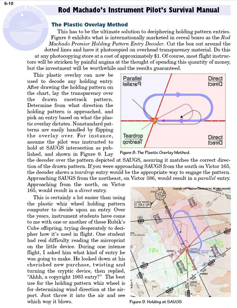 Rod Machado's Instrument Pilot's Survival Manual