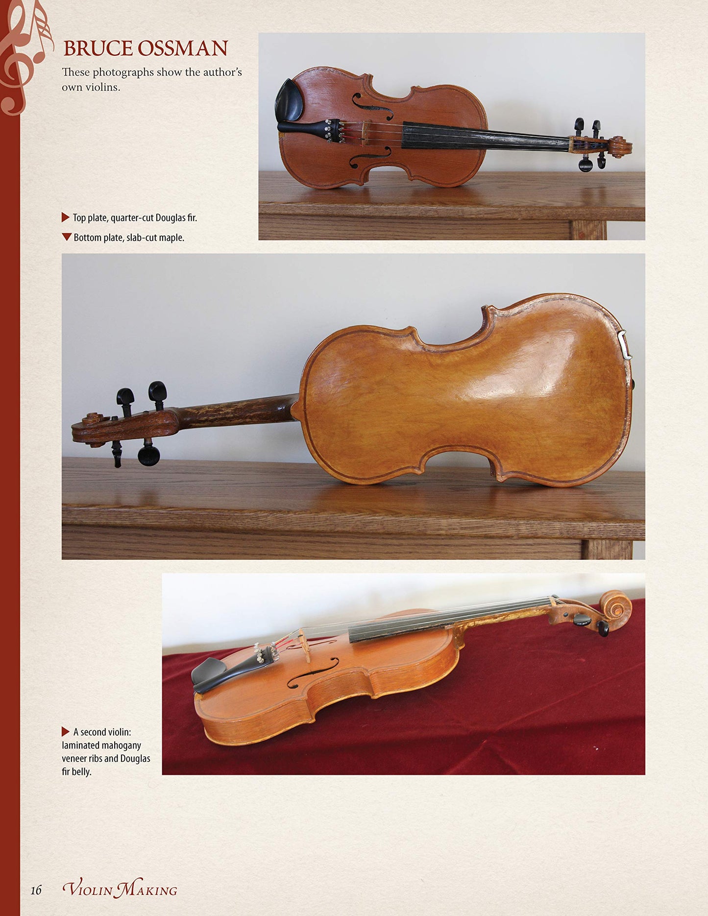 Violin Making, Second Edition Revised and Expanded: An Illustrated Guide for the Amateur (Fox Chapel Publishing)