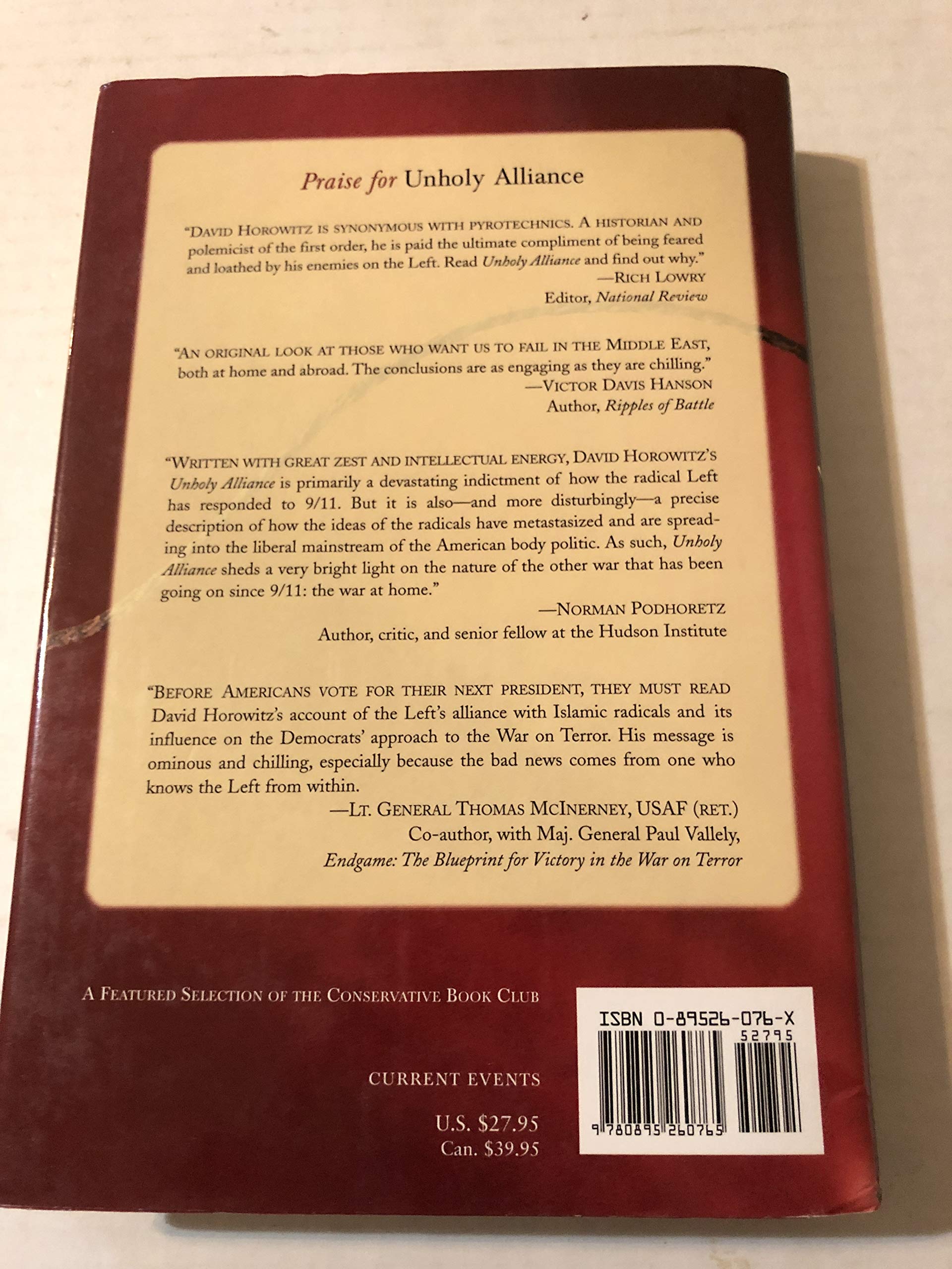 Unholy Alliance: Radical Islam And The American Left