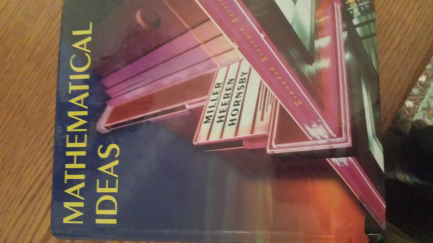 Mathematical Ideas