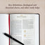 CSB Tony Evans Study Bible, Black Genuine Leather, Black Letter, Study Notes and Commentary, Articles, Videos, Charts, Easy-to-Read Bible Serif Type