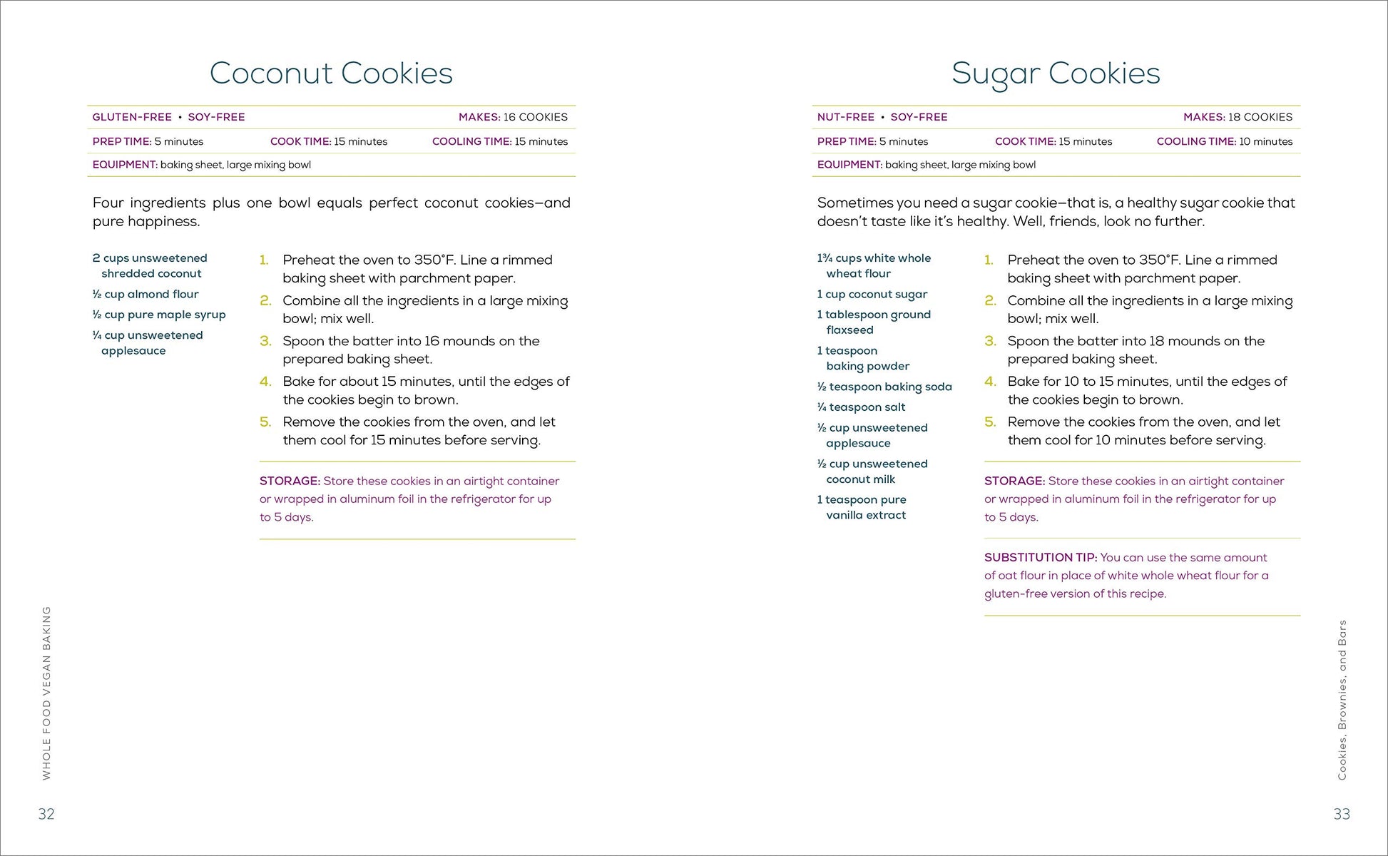 Whole Food Vegan Baking: Delicious Recipes Using Healthy, Natural Ingredients